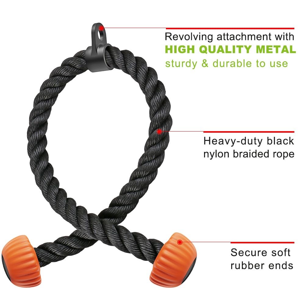 Cable Machine Attachments Set LAT Pulldown Attachments Cable Machine Accessor...