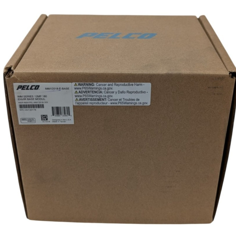 Pelco IMM12018-E-BASE Environmental Base Module for Surveillance Camera System