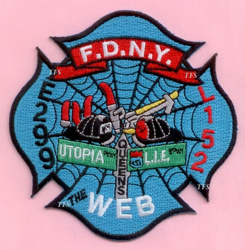 New York City Fire Dept Engine 299 Ladder 152 Patch