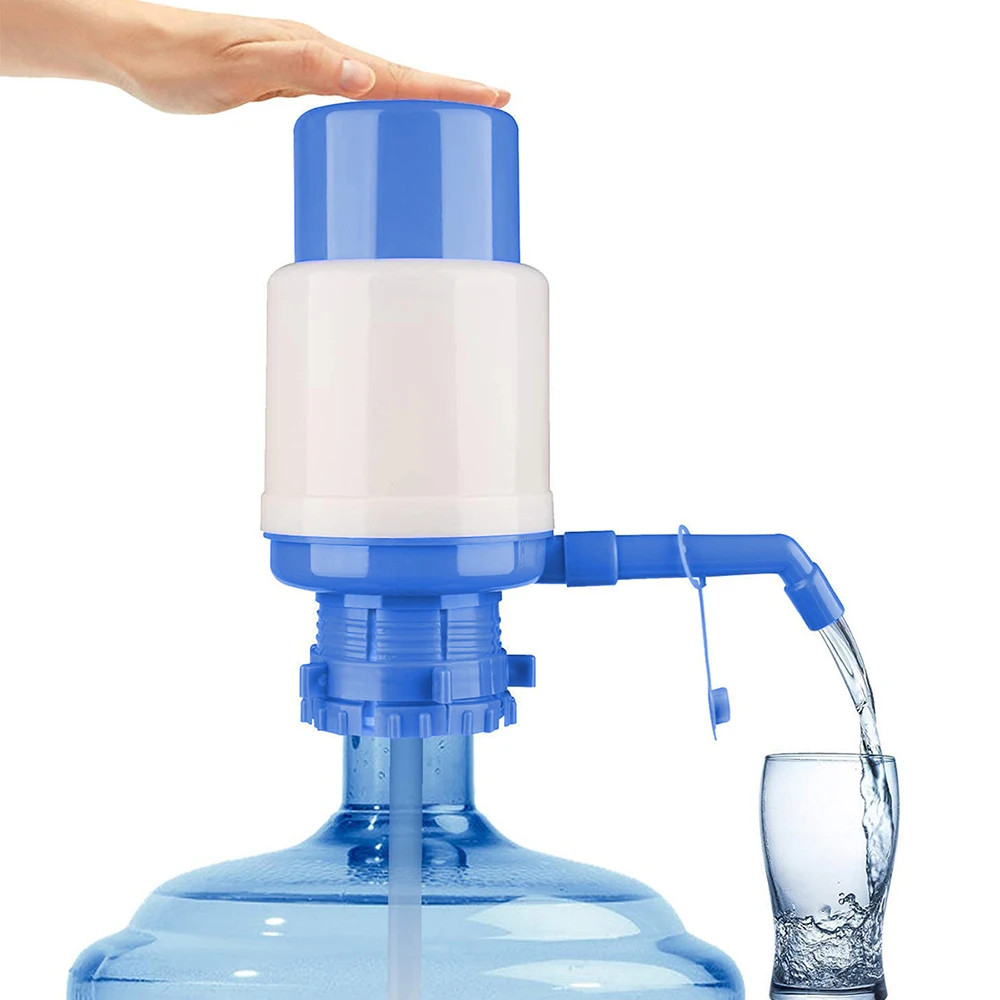 5 Gallon Bottled Drinking Water Manual Hand Press Pump Dispenser Home Office