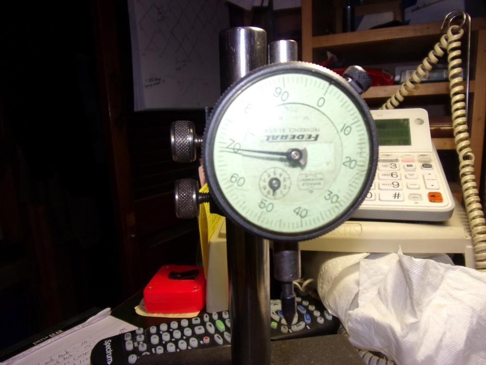 Federal Indicator w/Granite base & Post Assembly. used