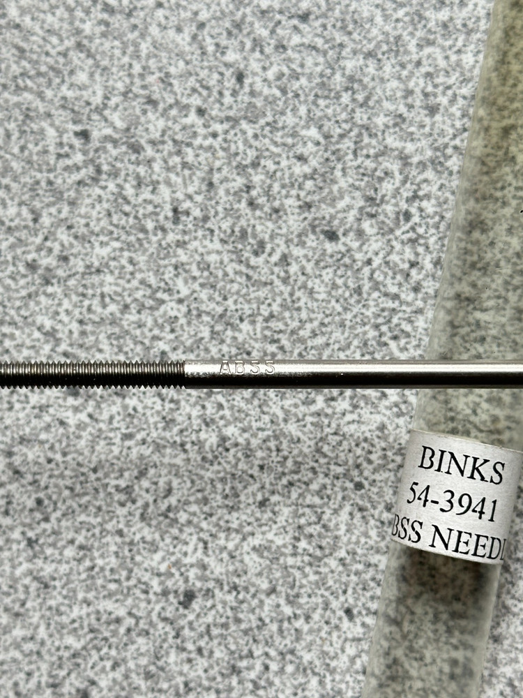 NEW BINKS 54-3941 ABSS Needle Valve Assembly
