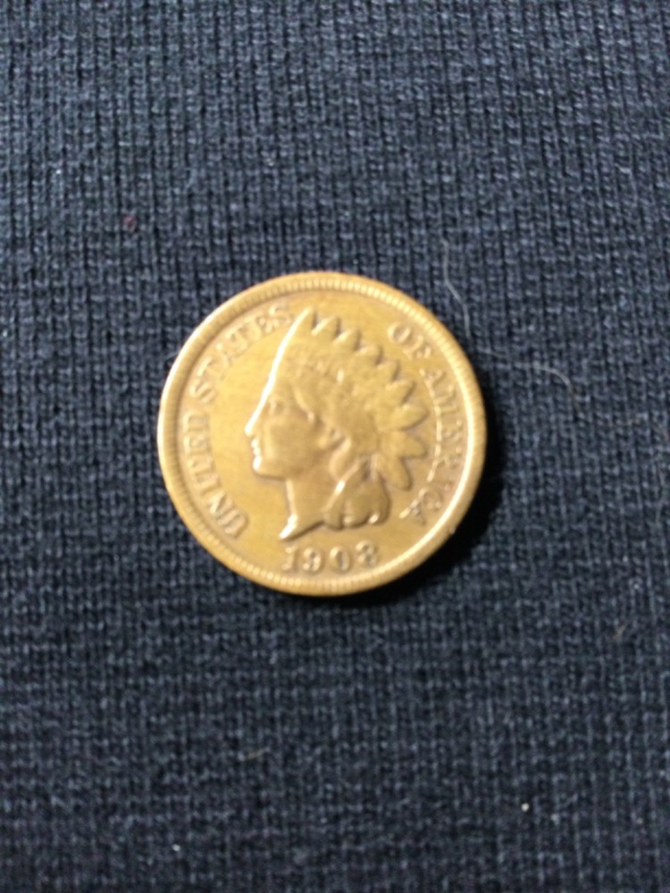 1908 S Indian Head Copper Cent 1C