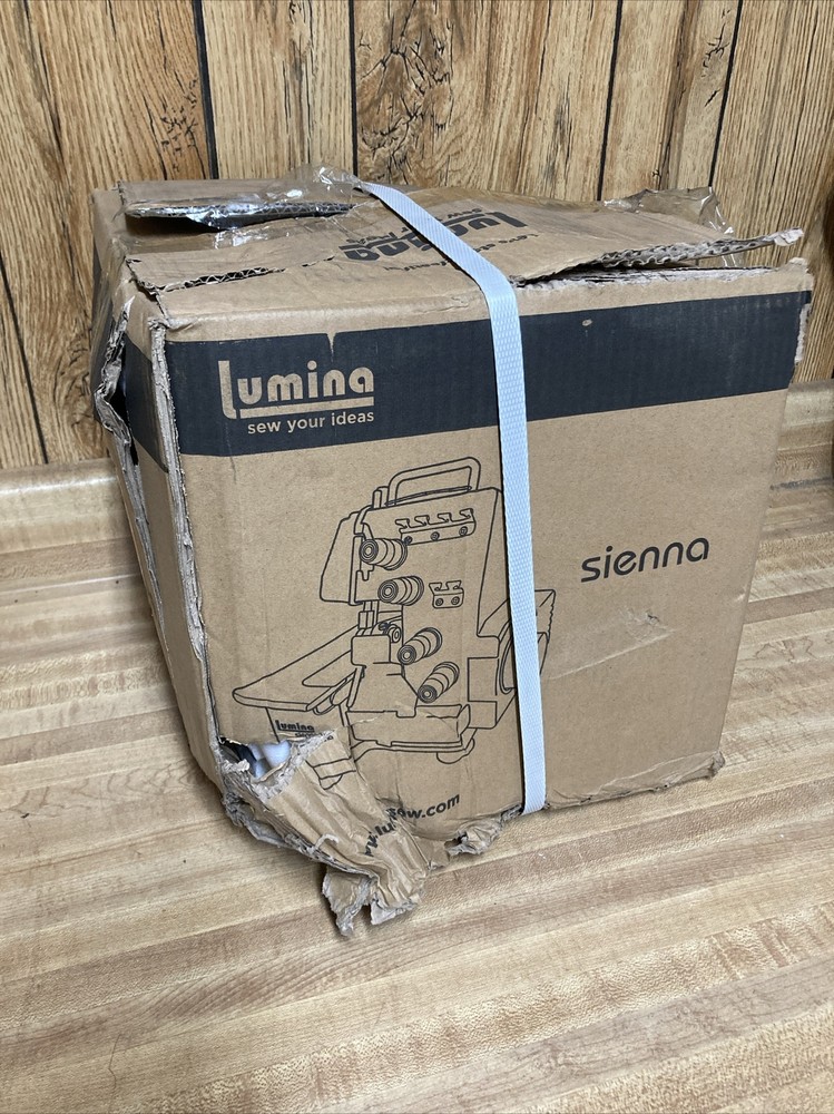 Sienna, 3-4 Thread Serger With Adjustable Stitch Length, Heavy-Duty, Durable Met