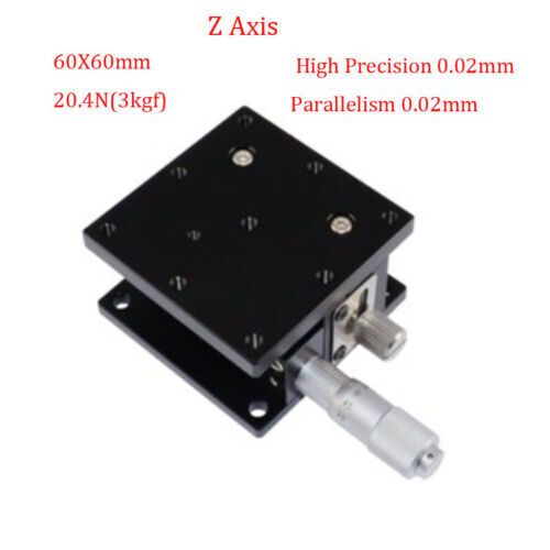 Z-Axis Trimming Platform Manual Slide Table Displacement Precision Linear Stage