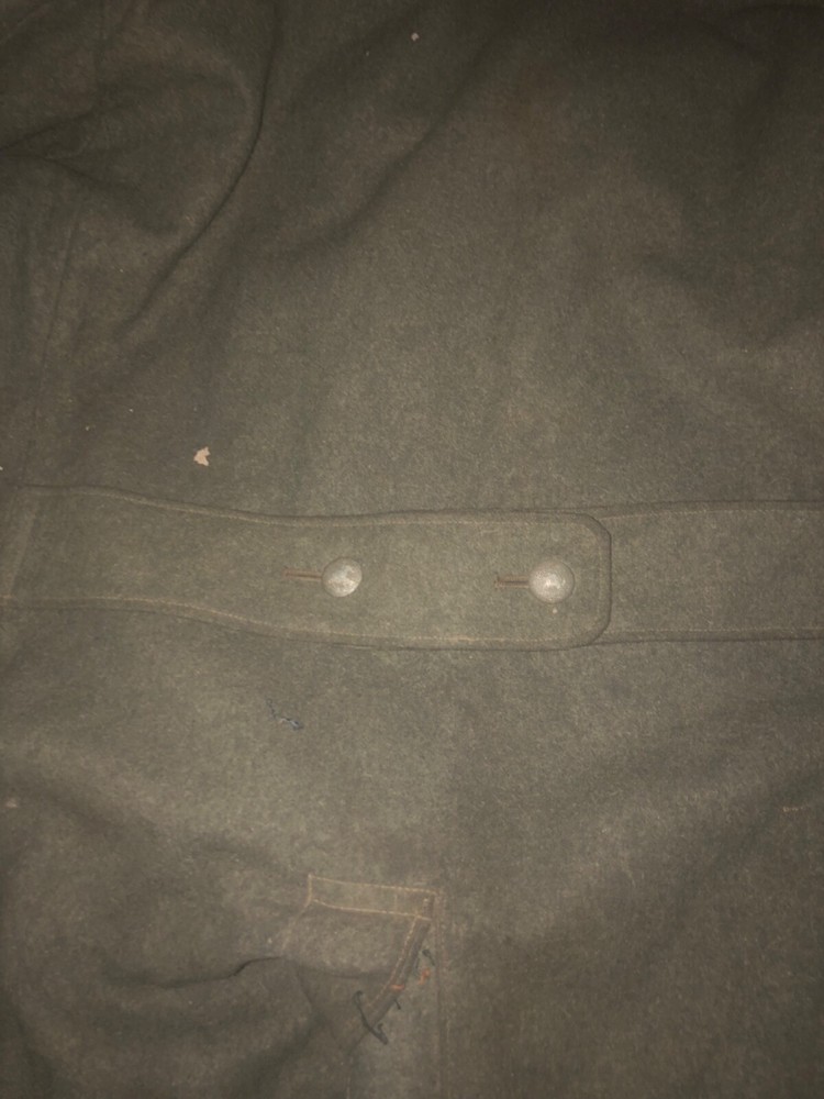 Original German WWII SS Overcoat