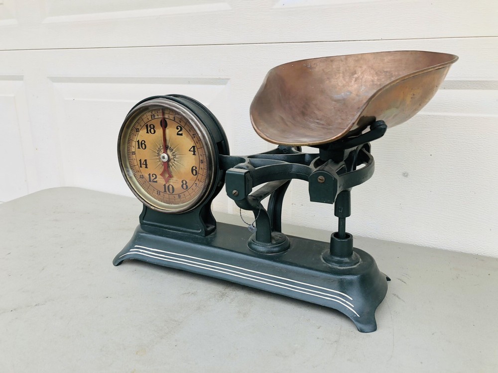 VINTAGE Jacobs Bros Scale 2 Sided General Store