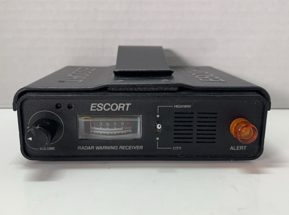 Vintage ESCORT Cincinnati Microwave Radar Detector (Untested)