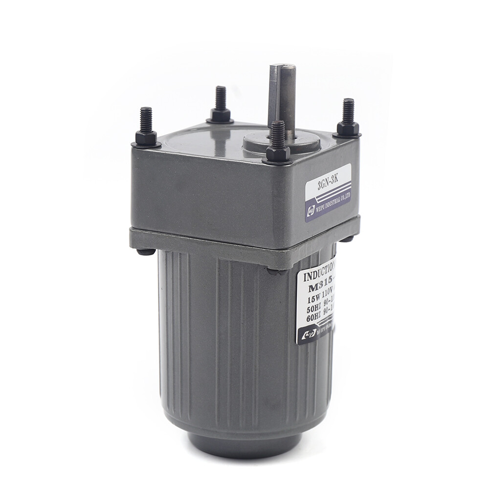 Single-phase Electric Gear Motor With Variable Speed Controller 450 Rpm/Min 110V