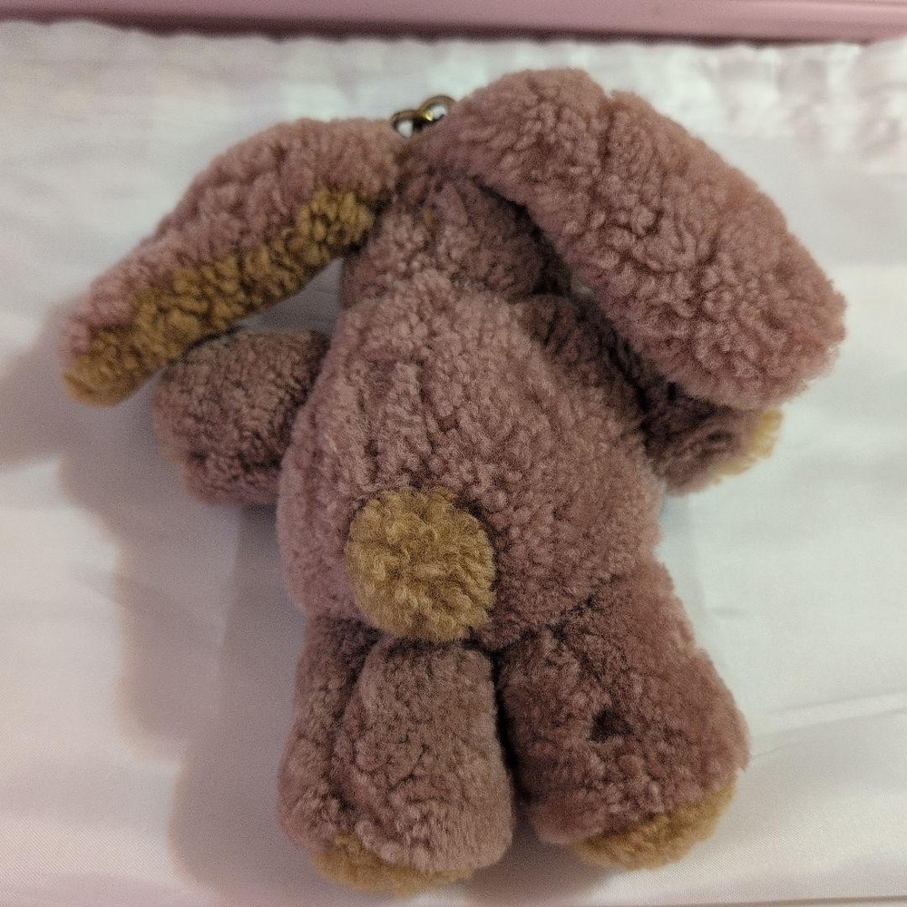 Coach Rabbit Plush Charm