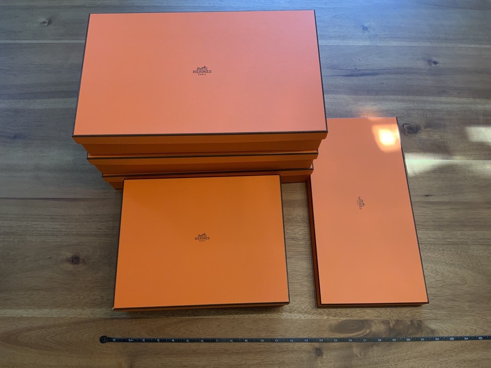 Hermes Authentic Gift Box Small, Medium, Large