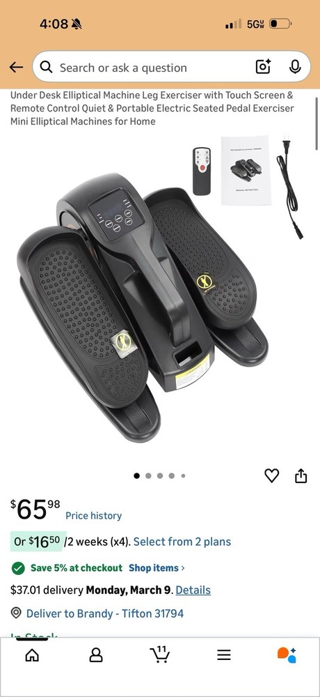 elliptical exercise machine under desk PSUCURV