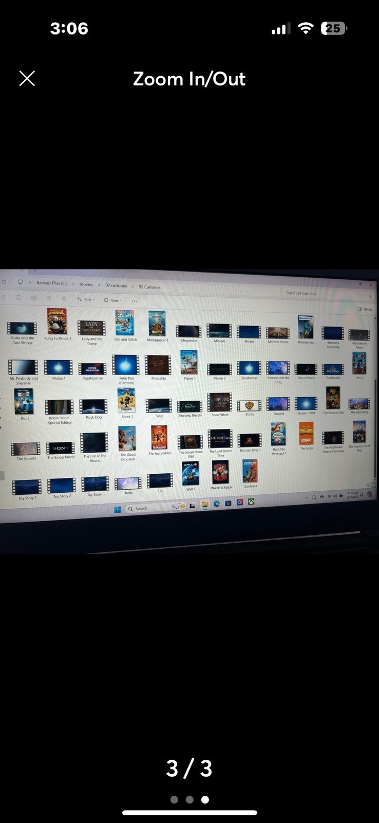 92 Kids Movies On U S B