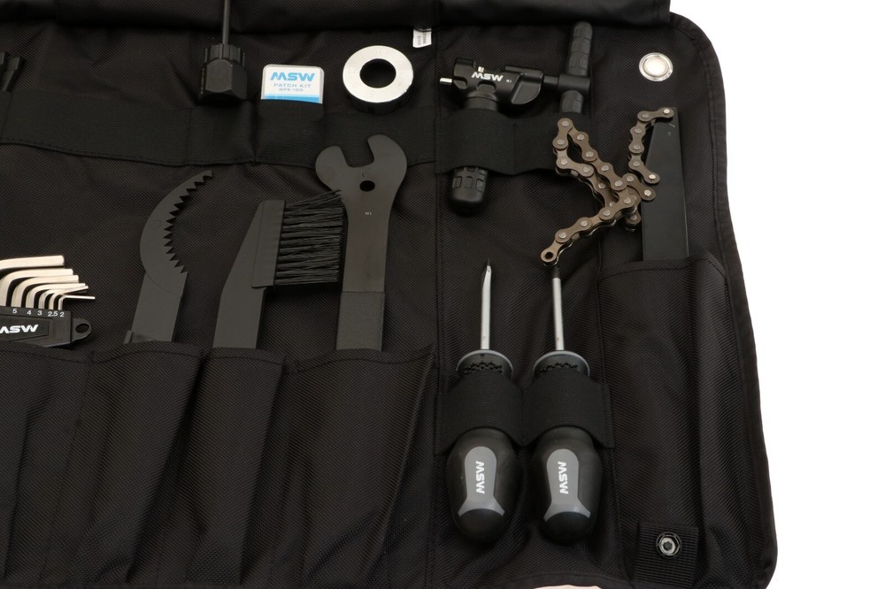 MSW Essential Tool Wrap Kit Includes 20+ Bike Tools $99.99 MSRP NEW