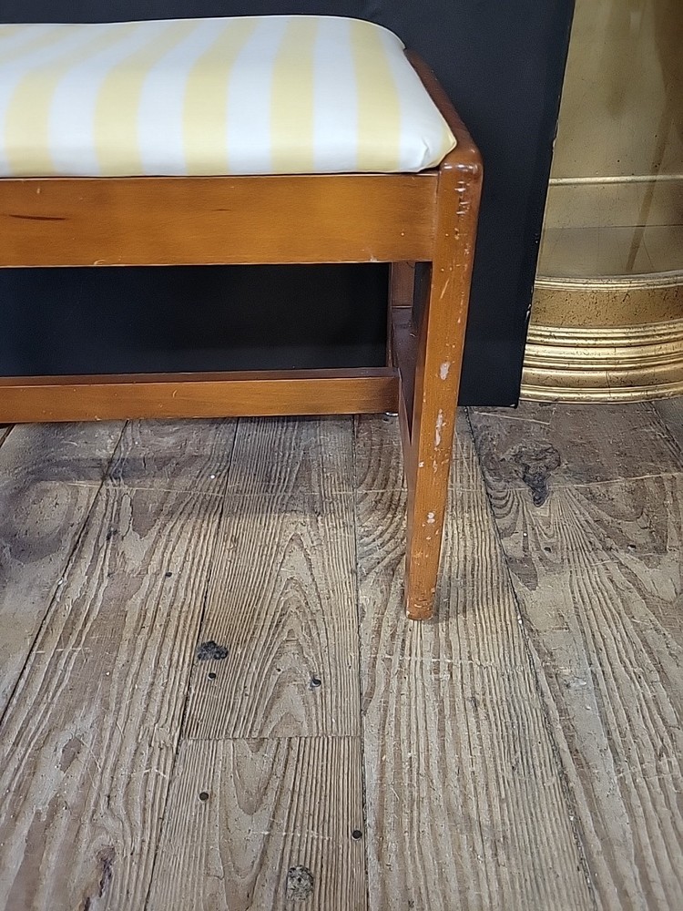 Vintage Vanity Bench Stool