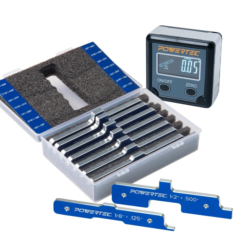 Router Table Setup Bars+Table Saw Angle Gauge, Bars+table Gauge
