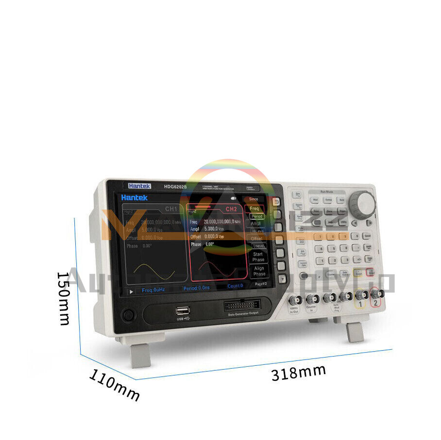 New ONE Hantek Arbitrary waveform Function generator HDG6202B