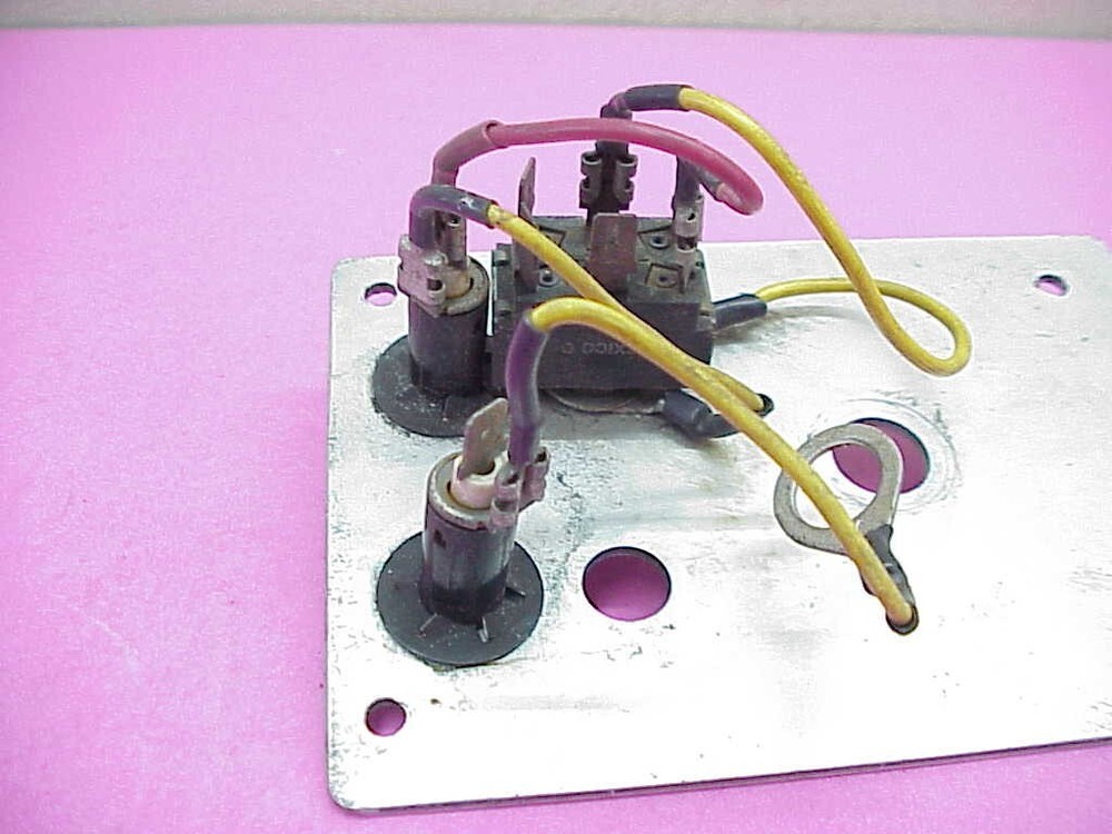 AFCO Ignition Accessory Dash Panel With 1 Toggle Switch