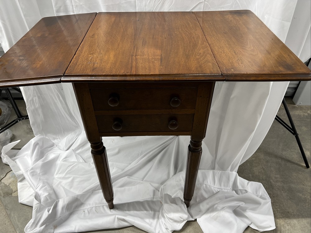 Mitchell and Rammelsberg drop leaf table