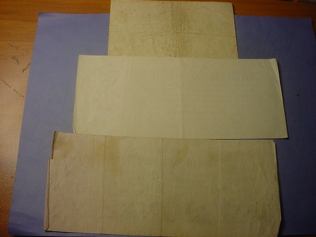 Germany 3 Inflation Notes #88814