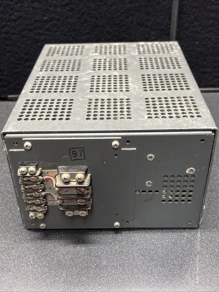 TDK LAMBDA ELECTRONICS MODEL LXS-E-6 REGULATED POWER SUPPLY VEECO USED UNTESTED