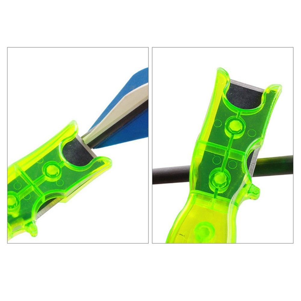 Arrow Scraper Feather Scraper 1set 22*6*2cm Plastic + Metal Using Steady