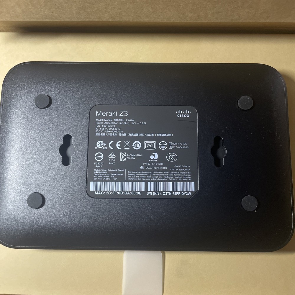 CISCO MERAKI Z3