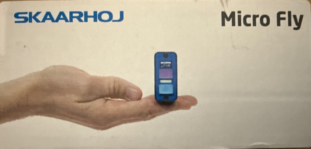 Skaarhoj Micro Fly Controller with Two Four Way Buttons for Broadcast Control