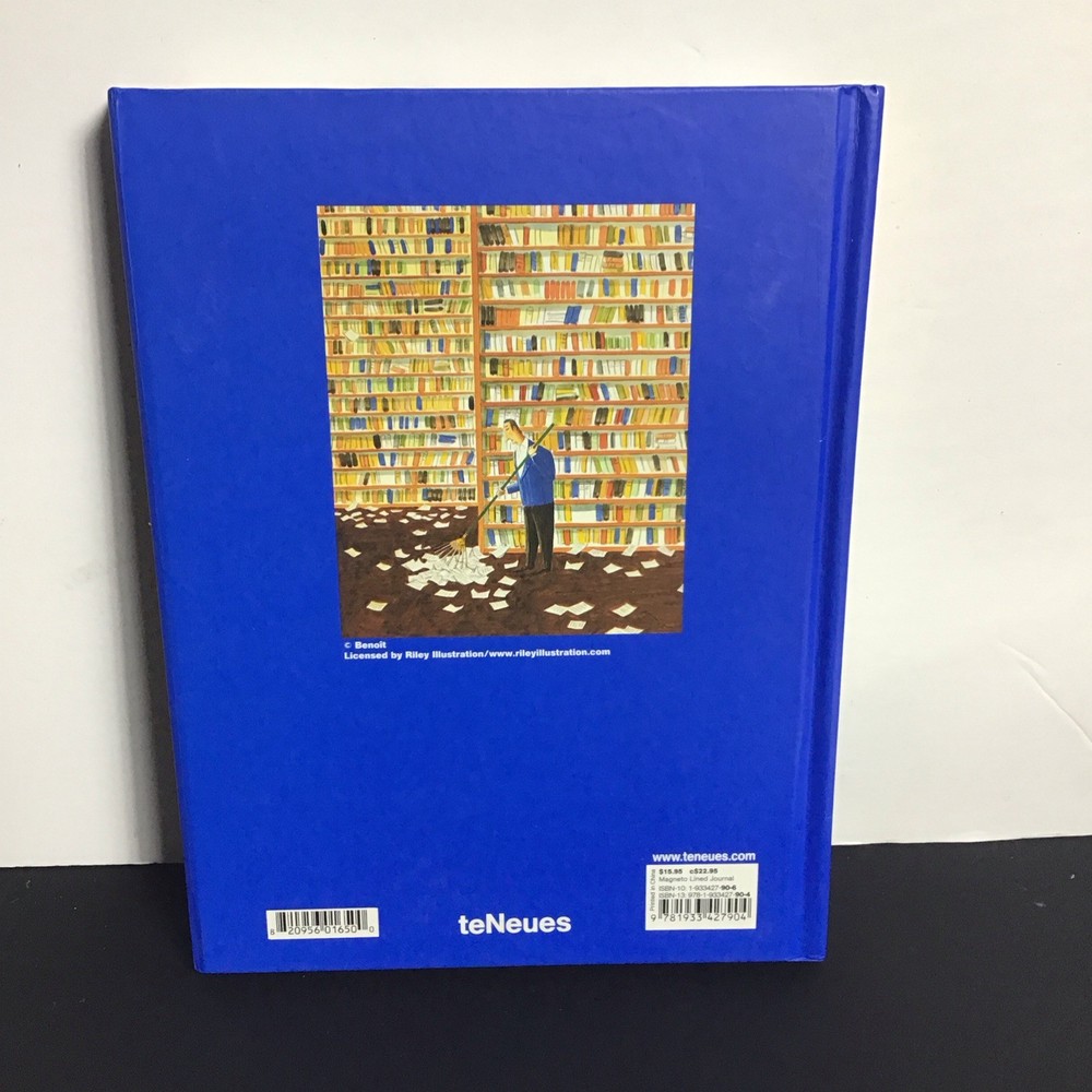 Benoit Journal Diary Notebook From teNeues Lined Pages