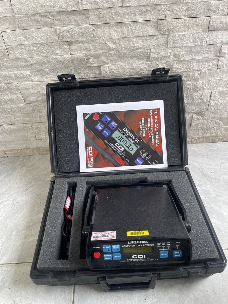 CDI Digitest Computer Torque Tester