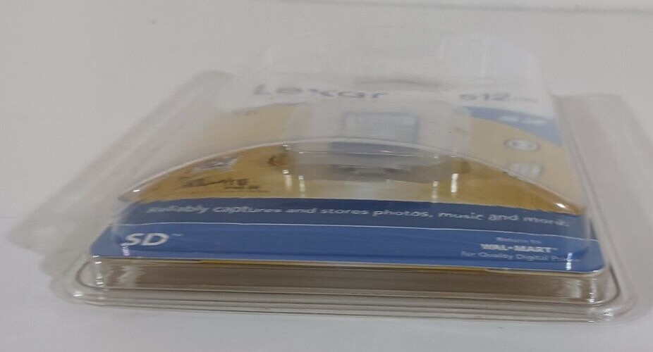 LEXAR SD 512-689 512MB Memory Card For Older Camera PDA GPS Computer Or Machine