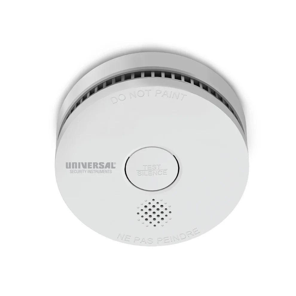 (3 PACK) Universal Security Instruments 2 IN 1 SMOKE & FIRE ALARM BATTERY