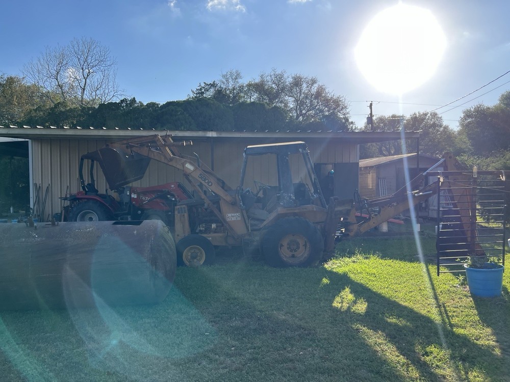 Case 580D Backhoe Loader Heavy Equipment Construction Machinery Loader Tractor