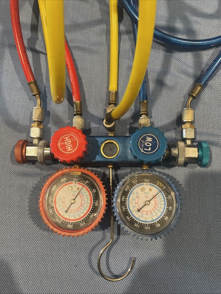 A/C Manifold Gauge Set-Working