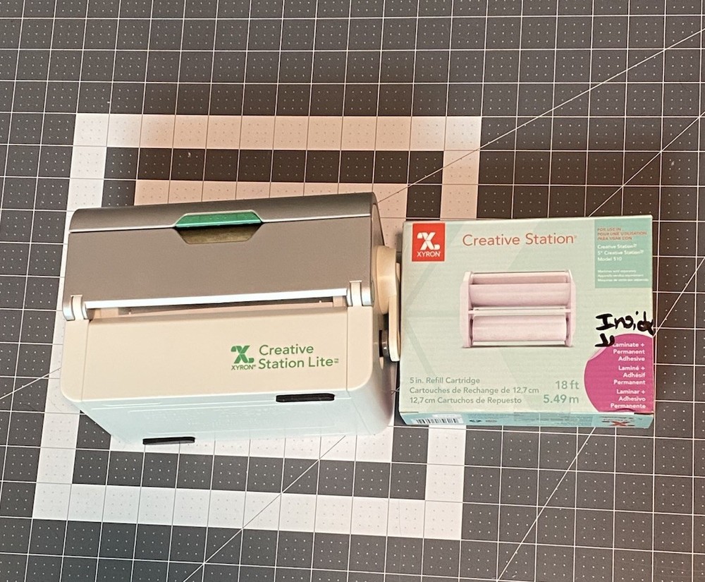 Xyron Creative Station Lite With Extra Used Roll