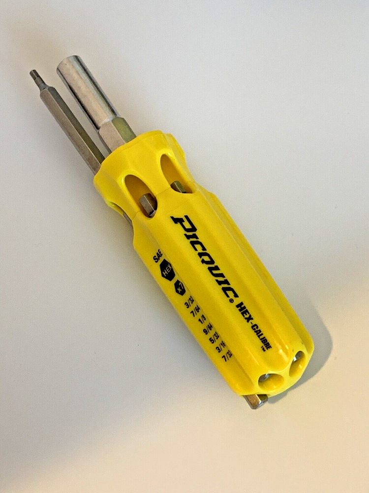 PICQUIC HEX MULTI BIT DRIVERS - SAE - METRIC - TORX - {three separate tools}