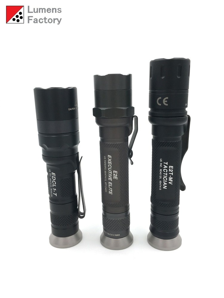 Stainless Steel Tailstand Shroud Surefire E Series E1e E2e E2L E2T EDCL1 EDCL2