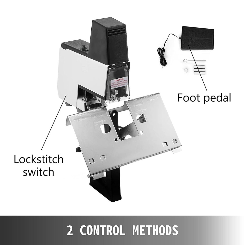 110V Electric Stapler Rapid Automatic Saddle Binding Machine 2 - 50 Sheets