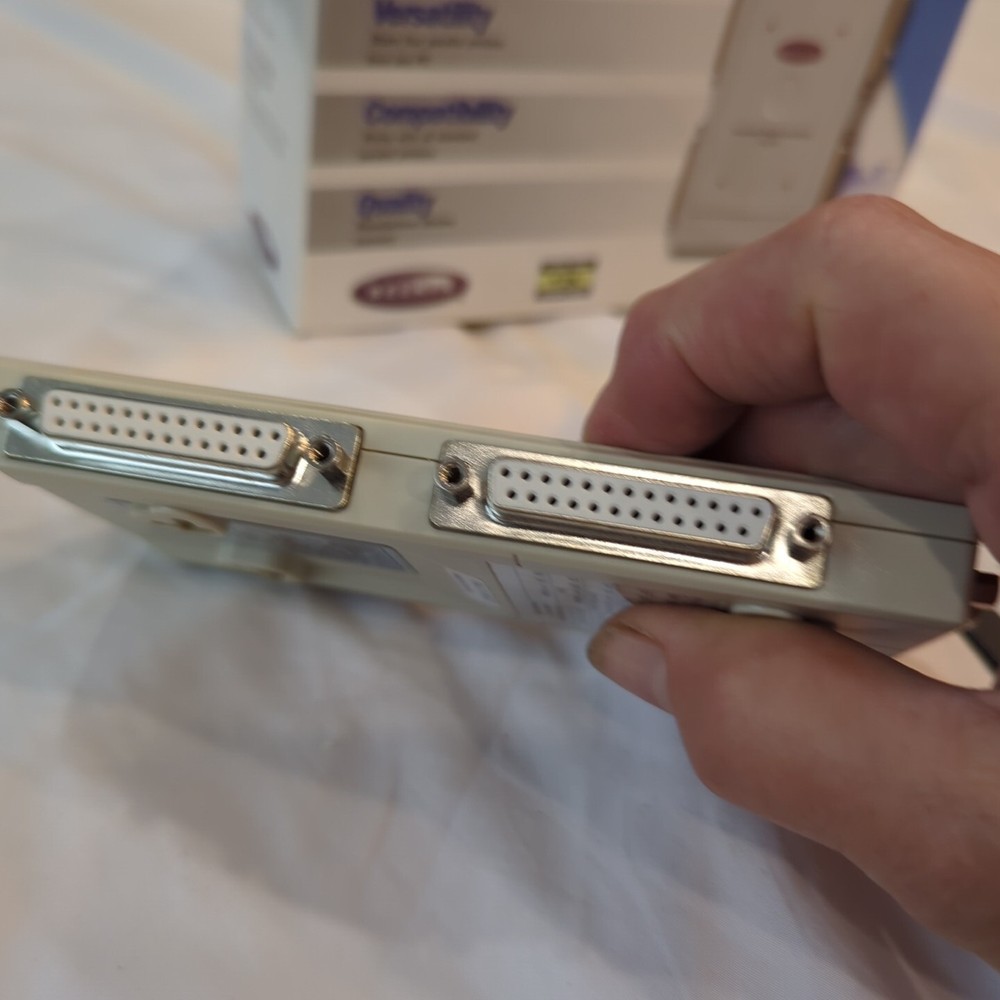 Belkin 4-Port USB PARALLEL Switch Connect 4 PC's to 1 PC or Printer