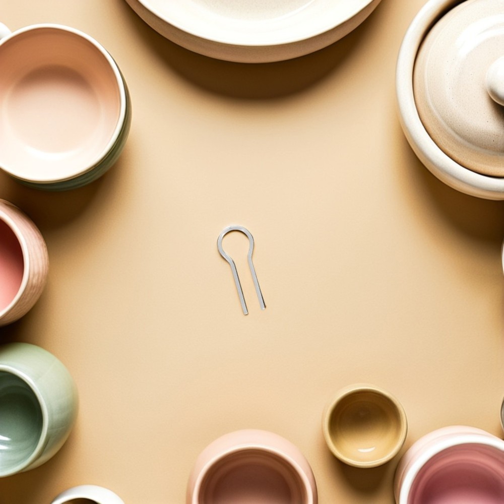 200 Pcs Pottery Hanging Needle Ceramic Burning Accessories for Hobbyists