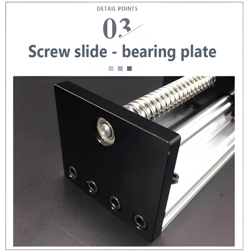 Rail Motion Slide Stage Actuator CNC Linear Guide Stroke With 57 Stepper Motor