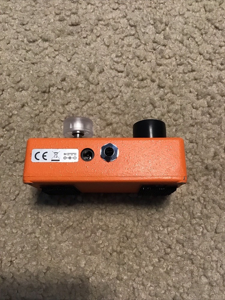 MXR M101 Phase 90 Phase Shifter Effects Pedal Orange Script MOD