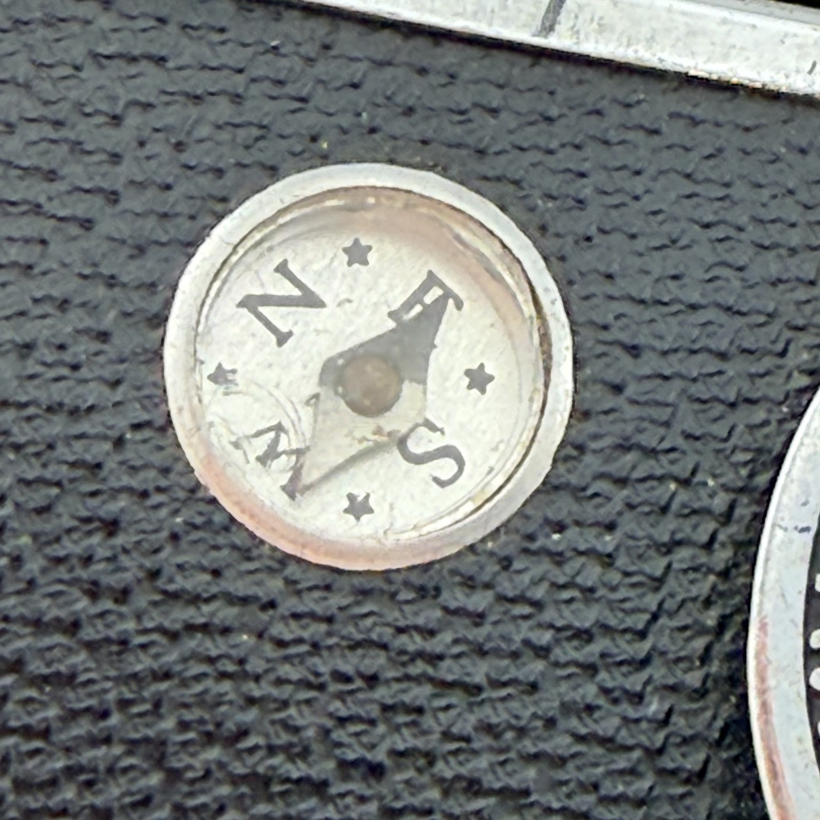 Vintage K.K.W. Camera Lighter Photo-Flash with Tripod & Compass Japan