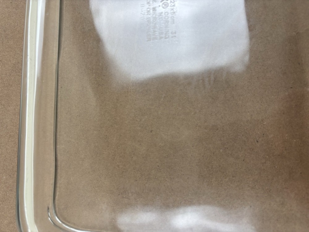 Pyrex 233-n Vintage Baking Dish Clear