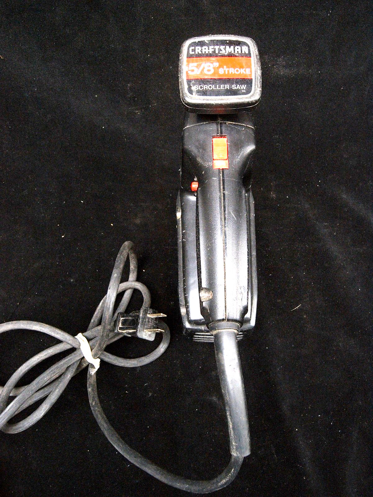 CRAFTSMAN SCROLLER SAW MOD 315.10723 5/8" STROKE-VARIABLE SPEED....TESTED
