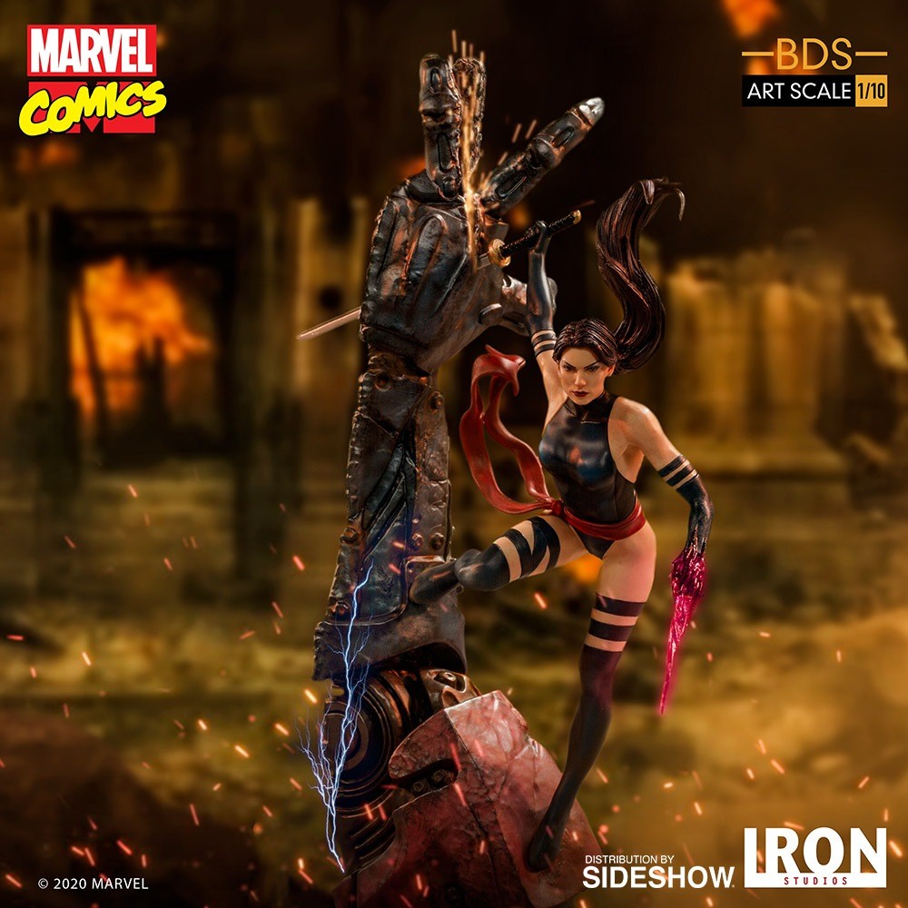 1/10 Art Scale Psylocke Statue