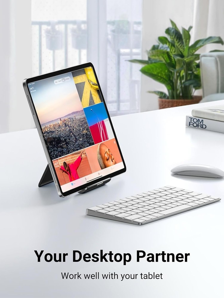 Tablet Stand Holder Adjustable Portable Desktop Dock Office Compatible with iPad