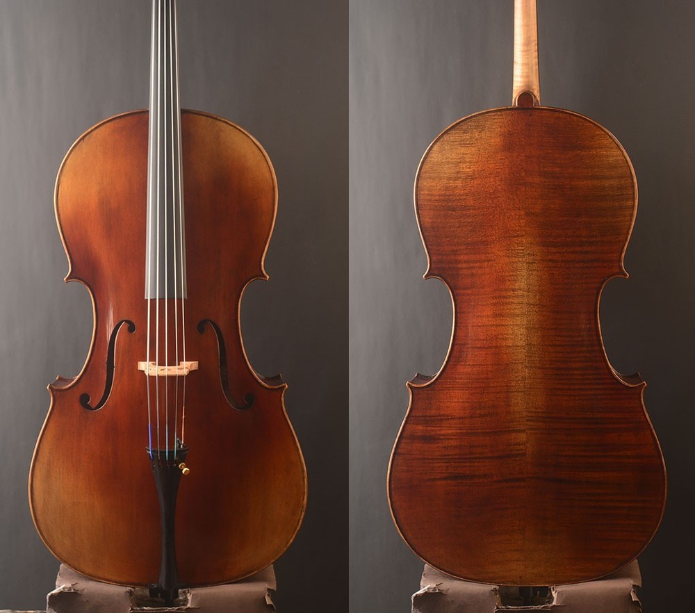 Five string, A Best model strad copy cello 4/4 Size,Extra lowe F.