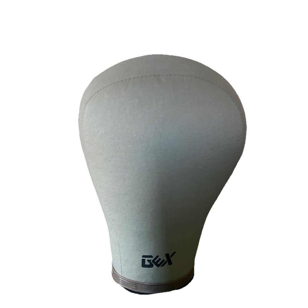 GEX 22" Canvas Wig Block Head