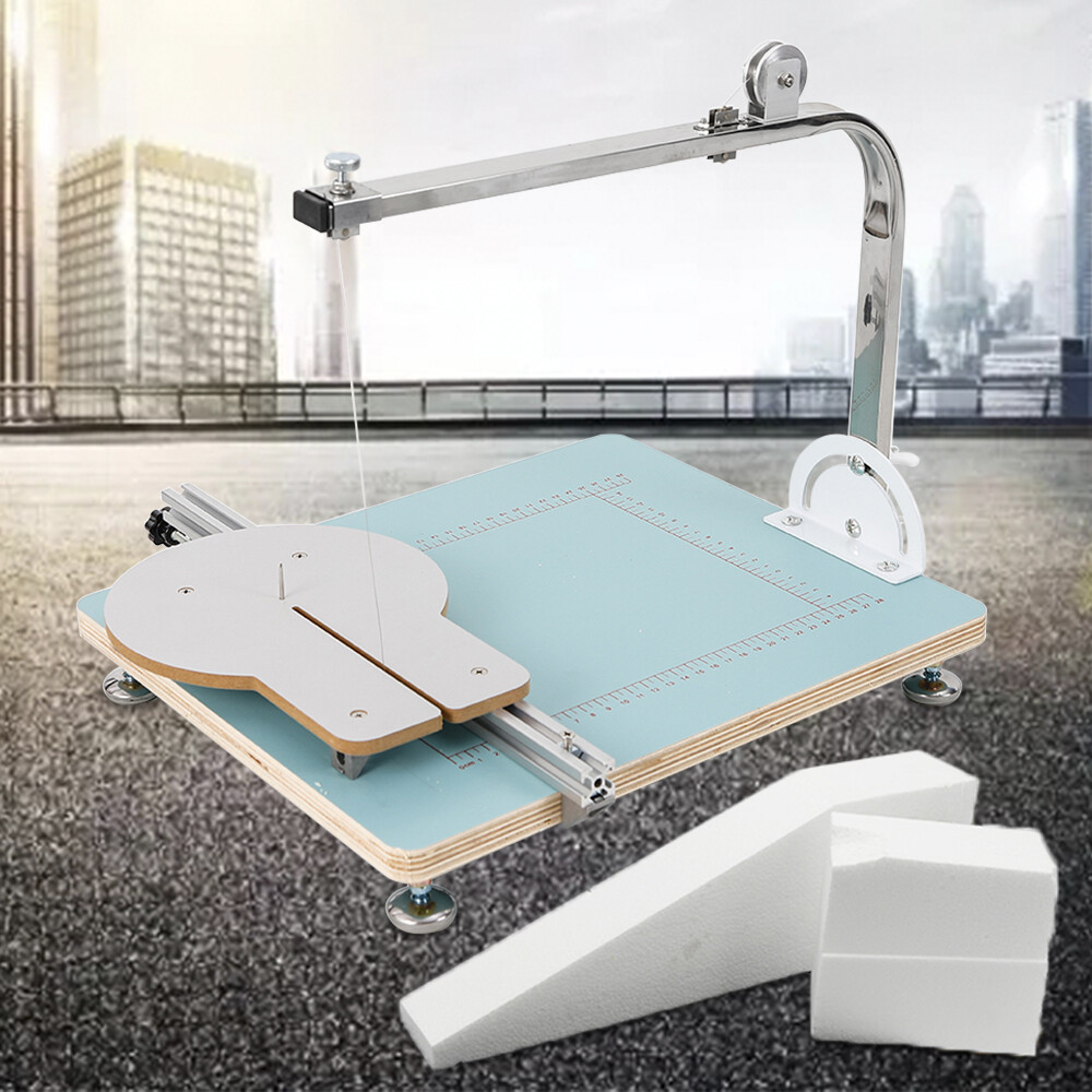 Electric Hot Wire Foam Cutter Table Styrofoam Forms Cutting Tool +Cable